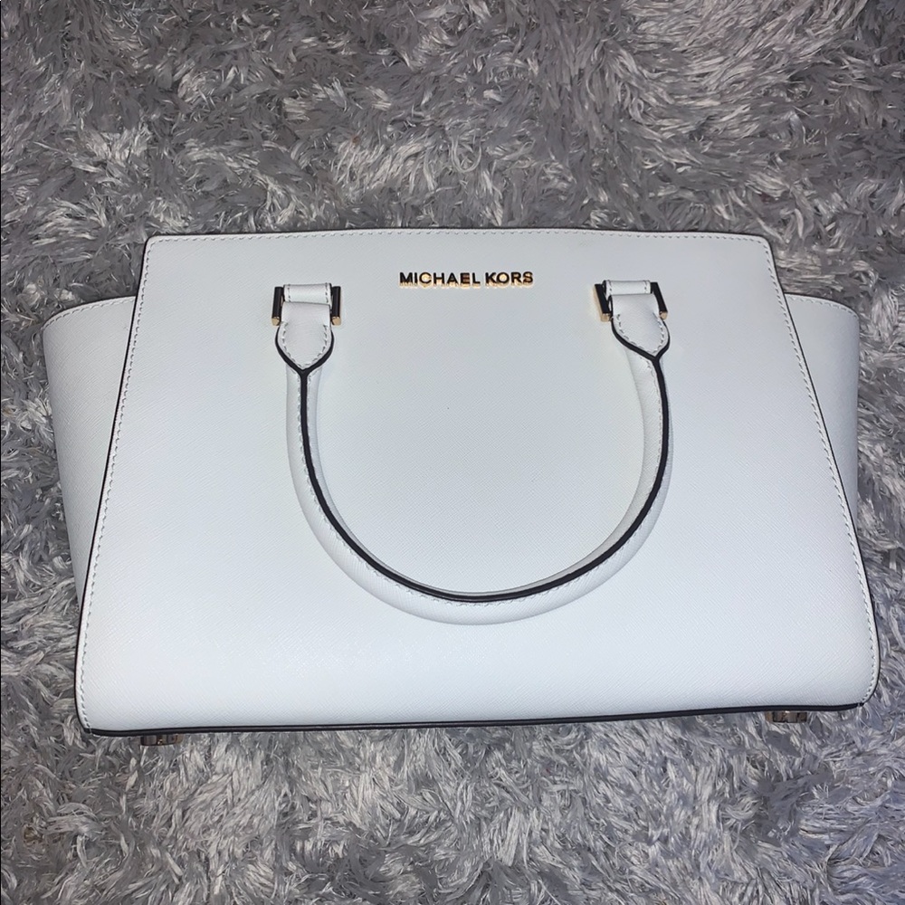 Cute white purse